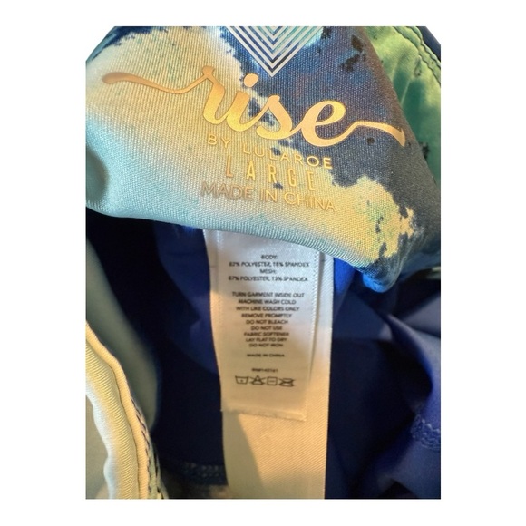 RISE Athletic Capri 20” sports bra bundle Fearless Collection NWOT Size Large - Picture 5 of 15